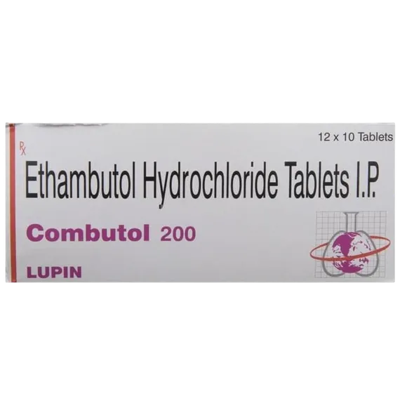 combutol 200mg tablet 10's